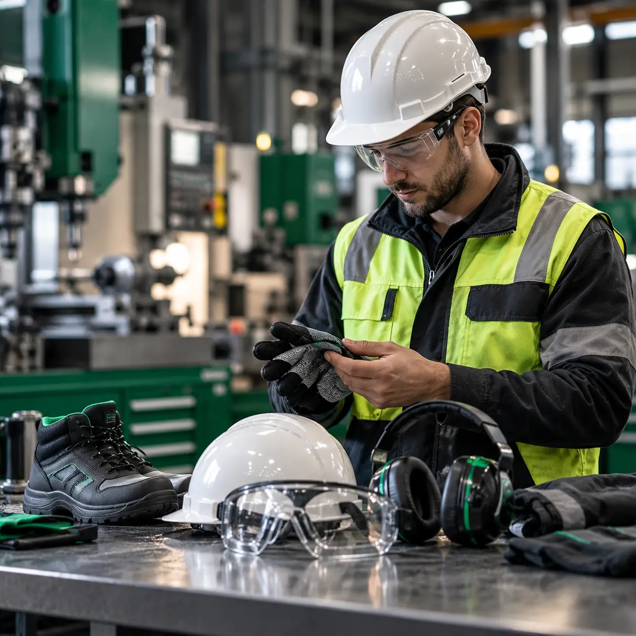 EPIs en industria