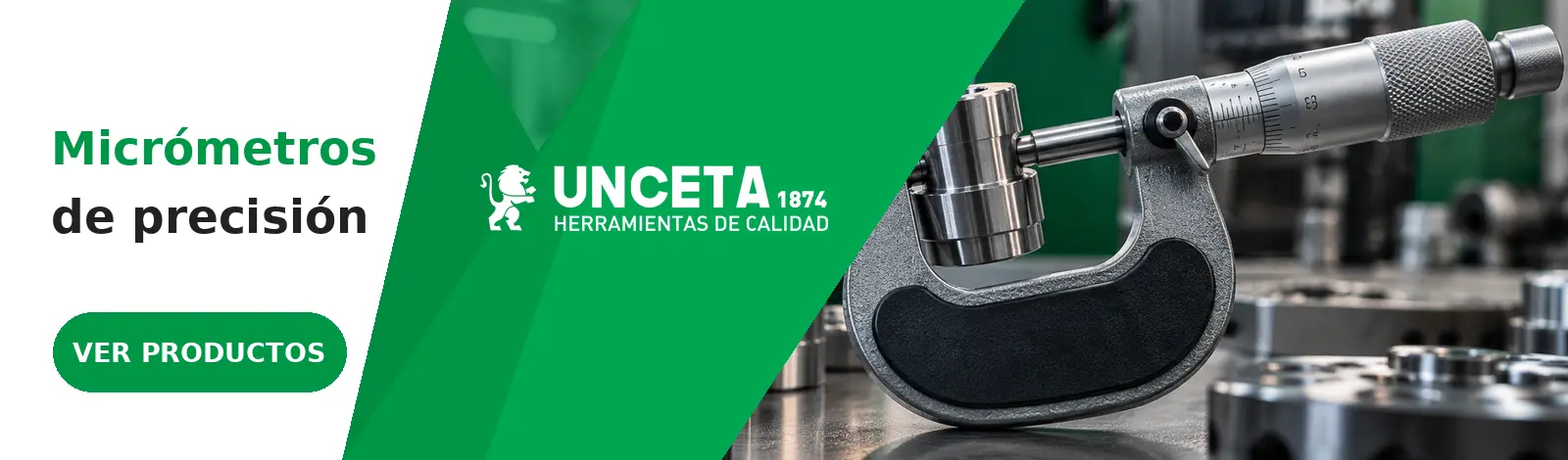 Micrómetros de precisión para medición industrial