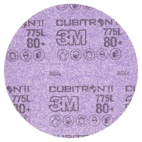 3M™ Cubitron II Hookit Disco Film 775L, 152 mm, Sin Ag. g80 foto del producto Vista Principal L