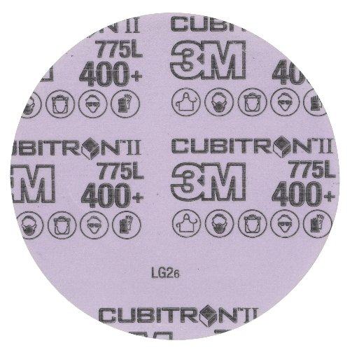 3M&trade; C3M Cubitron II Hookit Disco Film 775L 152mm Sin Ag.G400 foto del producto Vista Principal L