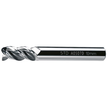 (D.U.)Fresa Z3 con hélice progresiva 44º-49º para aluminio SIDE 12 foto del producto Vista Principal L