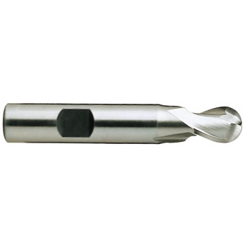 Fresa semi-esférica corta HSS-PM TiAIN 2,00mm foto del producto Vista Principal L
