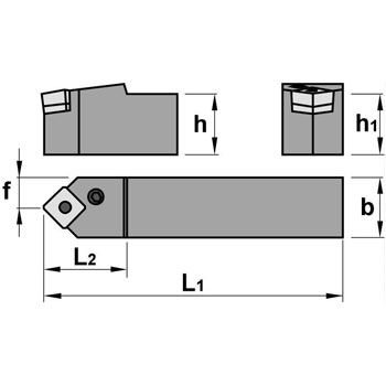 (D.U.)Portaherramientas PSDN 45º 20 foto del producto Vista 2 L