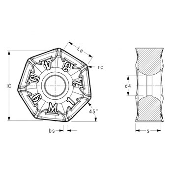 Plaquita NNMU200708 M10/20 foto del producto Vista 2 L