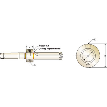 Tornillo de repuesto para broca espada foto del producto