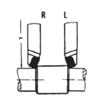 Cuchilla torneas recta, dcha. M20 25x25x140 foto del producto Vista 2 L