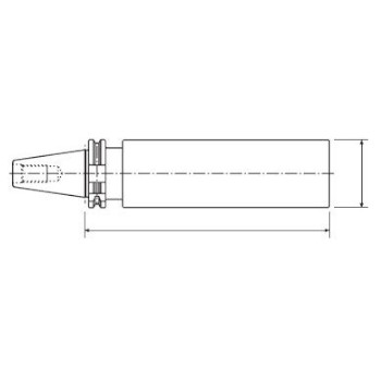 (D.U.)Portaherramientas porta broca en bruto, D = 63 mm, foto del producto Vista 2 L