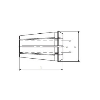 Pinza OZ para broca 462E 4.00mm foto del producto Vista 2 L