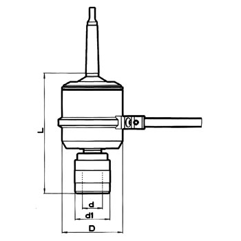 Mandrino de roscar CM2  M3-M12 foto del producto Vista 2 L