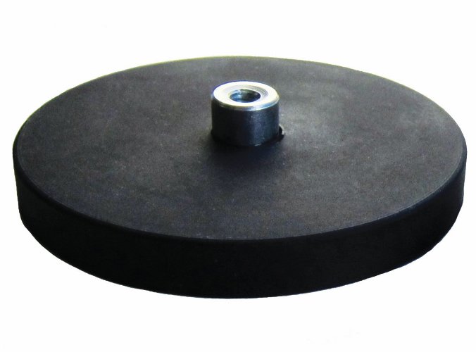 Base de caucho con casquillo y rosca interior 22 foto del producto Vista Principal L