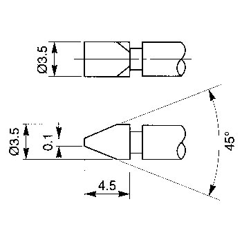 Par de contacos intercambiables 116-805 foto del producto Vista Principal L