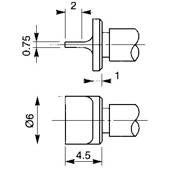 Par de contacos intercambiables 116-807 foto del producto Vista Principal L
