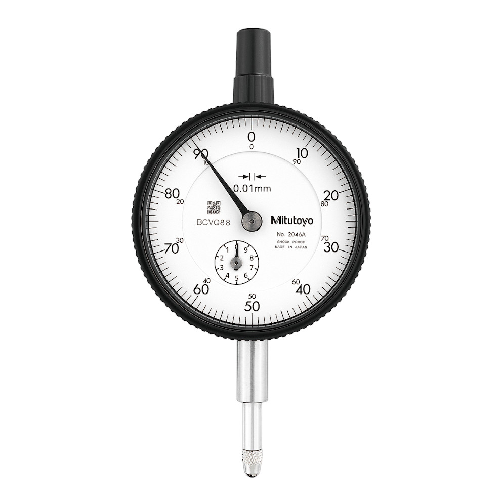 Reloj comparador Mitutoyo con oreja 2046A 0-10 / 0,01mm foto del producto Vista Principal L