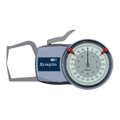 Calibrador exteriores con reloj cuchilla R0,4 D110S 0-10mm foto del producto Vista Principal L