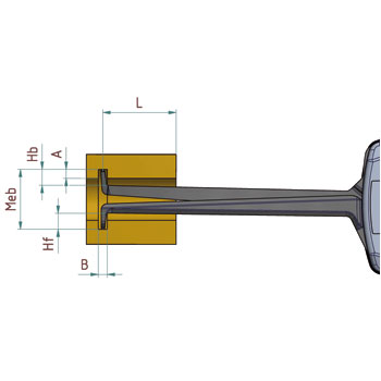 Calibrador interior con reloj H470 70-120mm foto del producto Vista 2 L