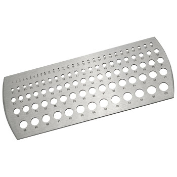 Plantilla para clasificación ejes Ø 0,1 - 10mm foto del producto Vista Principal L