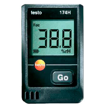 Registrador de temperatura y humedad, testo 174H foto del producto