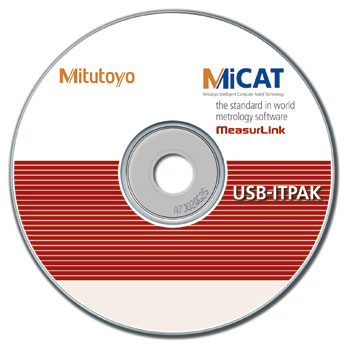 Software USB-ITPAK Vers. 2.0  Mitutoyo 06AFM386 foto del producto Vista Principal L