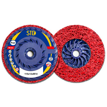 Disco de decapar rojo eje M14 115x12 foto del producto Vista Principal L