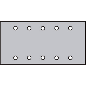 Papel abrasivo con velcro 10 agujeros G80 (100 uds) foto del producto Vista Principal L