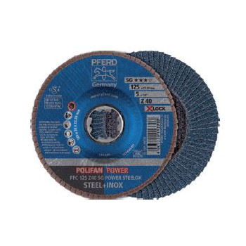 Disco Polifan PFC SG-ZIRKON  &Oslash;125 Gr. 40 X-LOCK foto del producto Vista Principal L