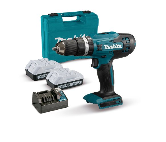 Taladro atornillador con percutor Mod. HP488D006 foto del producto Vista Principal L