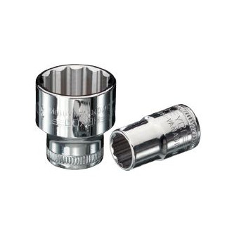 Llave de vaso serie estandar con 12 caras en pulgadas - 3/8" foto del producto