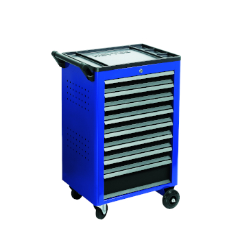 (D.U.) Carro de taller HEYTEC con 8 cajones foto del producto Vista Principal L