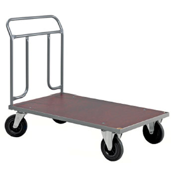 Carro transporte con plataforma 1074x600x1000mm con freno foto del producto Vista Principal L