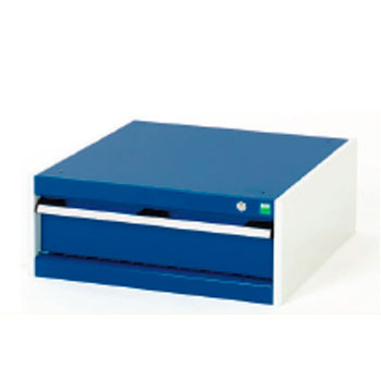 Cajonera con 1 cajón para banco de trabajo con fondo 750mm foto del producto Vista Principal L
