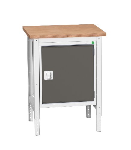 Mesa de trabajo 525x550 con armario foto del producto Vista Principal L