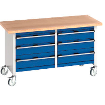 Banco de trabajo CUBIO 1500 Móvil foto del producto Vista Principal L