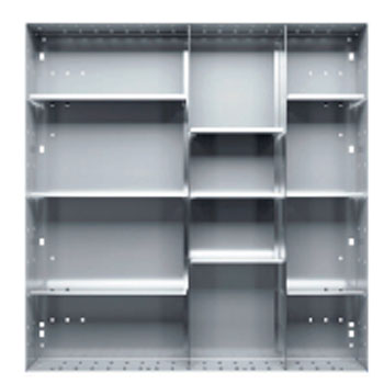 Juego chapas div cajón AltxAxF: 75x650x650mm C foto del producto Vista Principal L