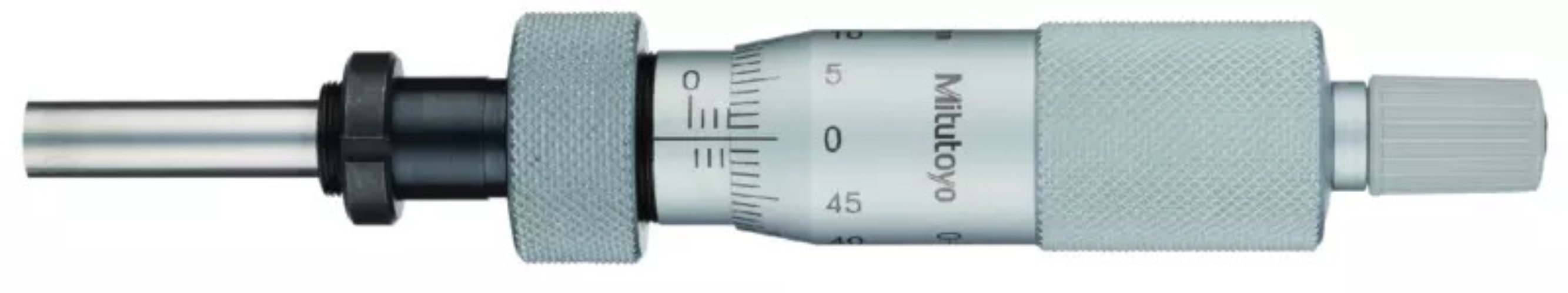 Micrometer Head, Medium-sized Standard 0-25mm, Clamp Nut, Spindle Lock foto del producto Vista Principal L