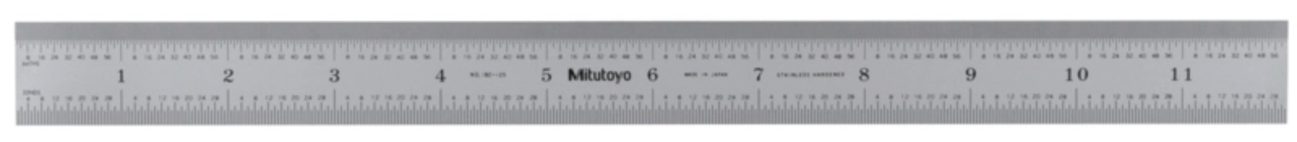 Steel Rule 300mm/12", Metric/Inch foto del producto Vista Principal L