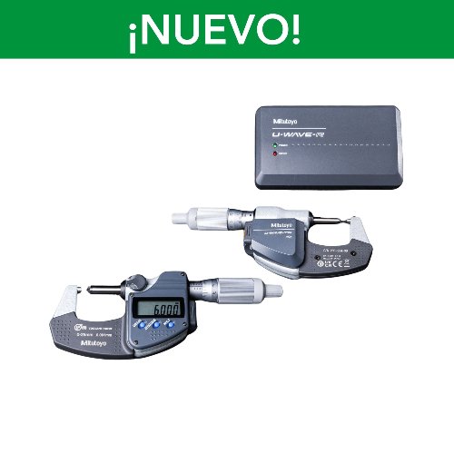 Kit U-Wave Mitutoyo Micrómetro 293-234-30 +264-622 +02AZF310 foto del producto Vista Principal L