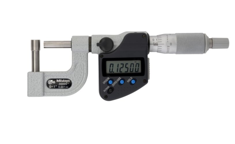 Digital Tube Micrometer,  Type D Inch/Metric, 0-1", IP65 foto del producto Vista Principal L