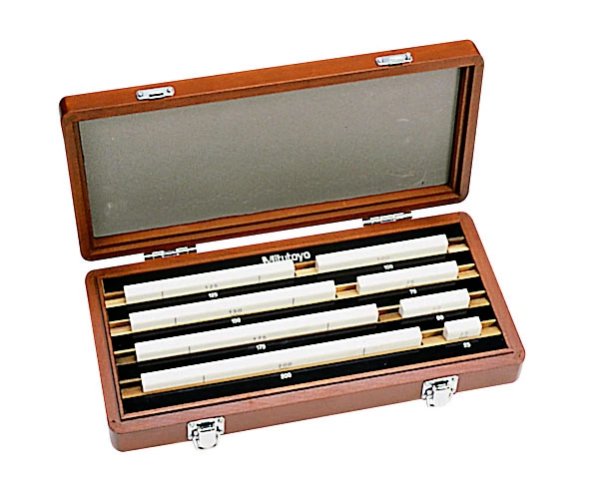 Gauge Block Set, Metric, Ins. Cert., ISO 8 Blocks, Grade 2, Ceramic foto del producto Vista Principal L
