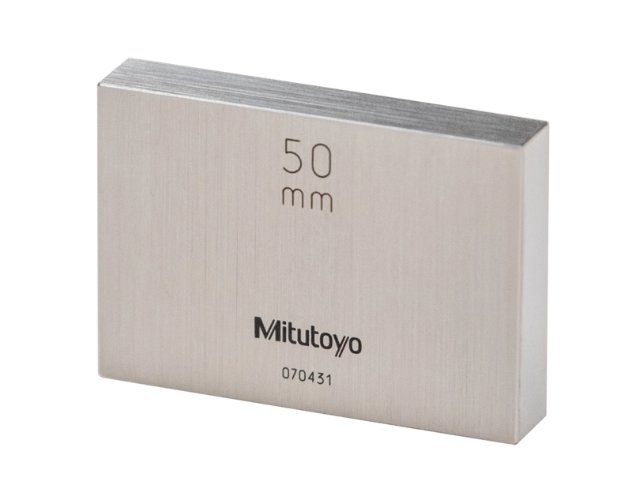 Gauge Block, Metric, Inspection Cert.  ISO, Grade 2, Steel, 19,5mm foto del producto Vista Principal L