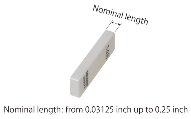 Gauge Block, Inch, Inspection Cert. 613125-121 foto del producto Vista Principal L