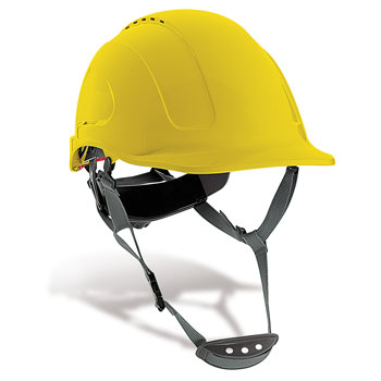 Casco de protecci&oacute;n MOUNTAIN Amarillo foto del producto Vista Principal L