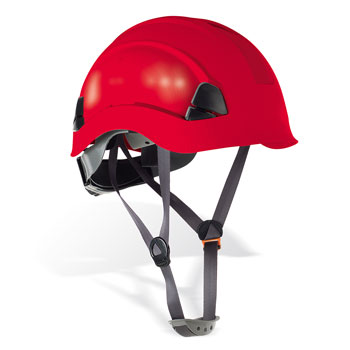Casco de protección EOLO Rojo foto del producto Vista Principal L