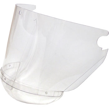 Visor policarbonato protector mentón 170mm foto del producto