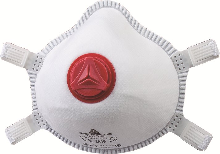 Caja 5 uds mascarilla des. moldeada FFP3 Con v&aacute;lvula foto del producto Vista Principal L