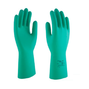 Guantes nitrilo resistencia química T. 7 foto del producto Vista Principal L