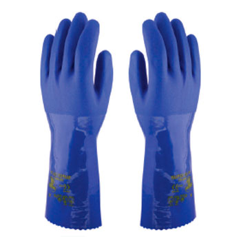 Guantes de PVC con soporte de algodón T. 7 foto del producto Vista Principal L