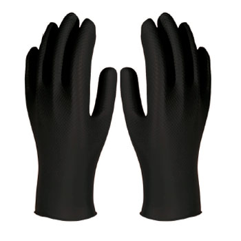 Caja de 50 guantes des. nitrilo texturizado libre de polvo T7(S) foto del producto Vista Principal L