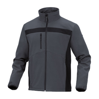 Chaqueta softshell GRIS OSC. - NEGRO T.XL foto del producto Vista Principal L