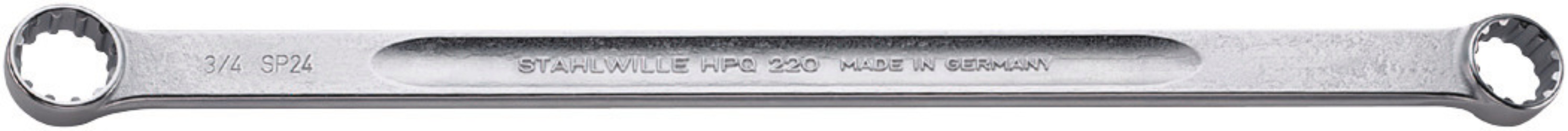 Llave est. boca dob. Spline 11/16x3/4 L.365mm 220aSP 22 x 24 foto del producto Vista Principal L