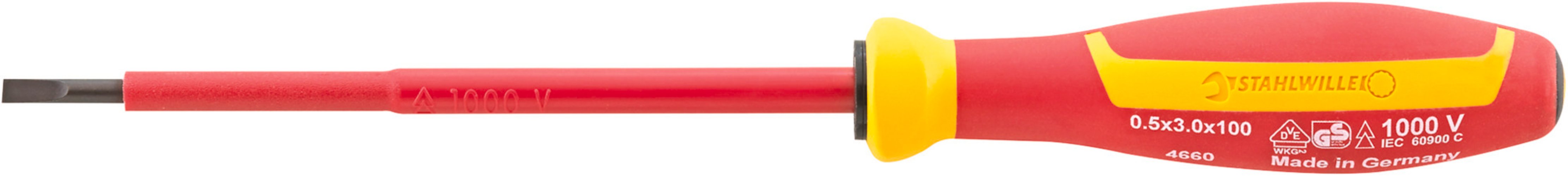 DESTORNILLADOR ELECTRICISTA 4660 VDE 6 1,2X 6,5X150 VDE foto del producto Vista Principal L